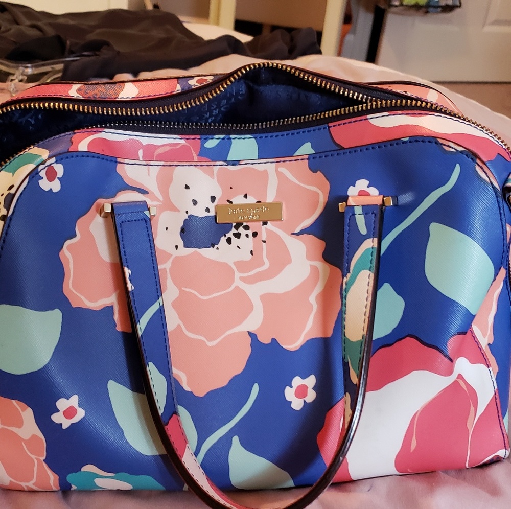 Kate Spade Multifloral satchel purse